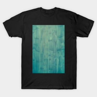 Green Wood Background T-Shirt